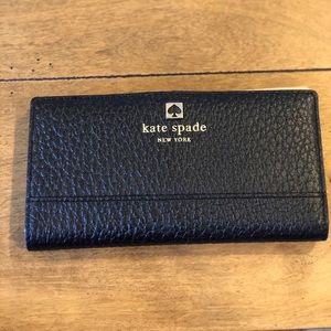 Kate Spade Black Snap Closure Wallet